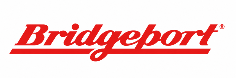 Bridgeport red retro script logo 1