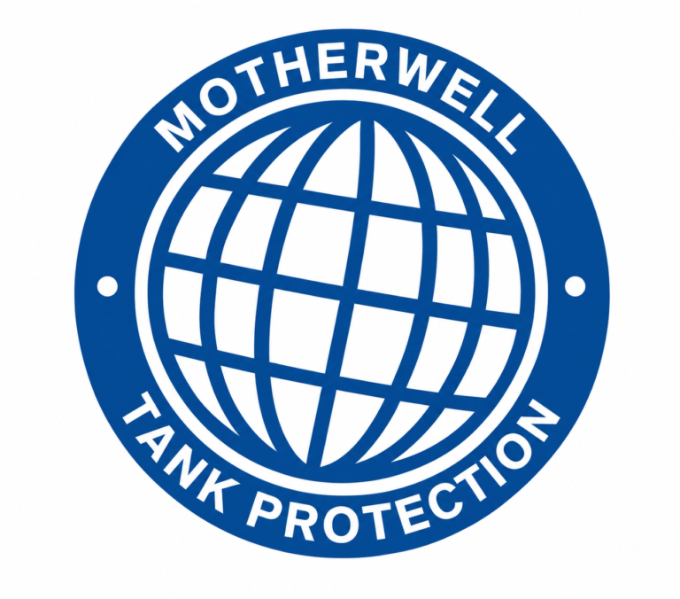 Motherwell tank protection globe badge 1